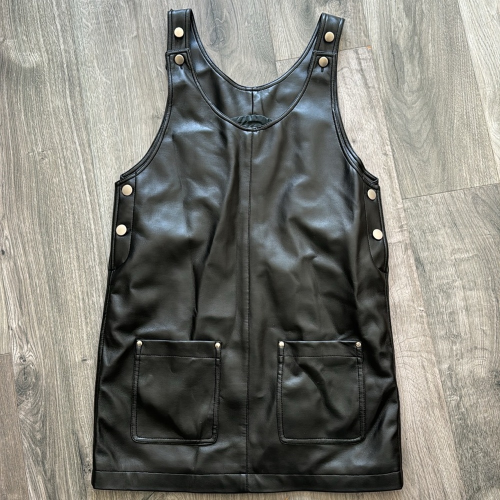 Leather Jumper